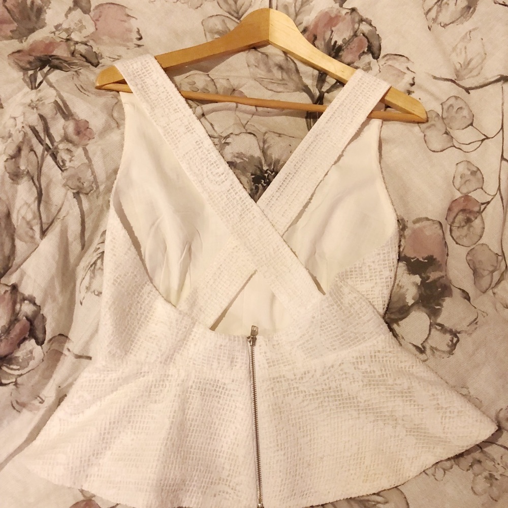 White WAYF top